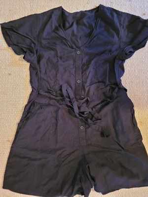 Damenoverall Gr 40 in schwarz - Bild 1 von 2