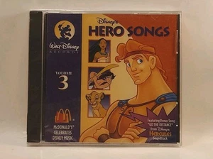 McDonald's Celebrates Disney Music Vol. 3 Hero Songs CD 1996 w1s3 2293 - Bild 1 von 3