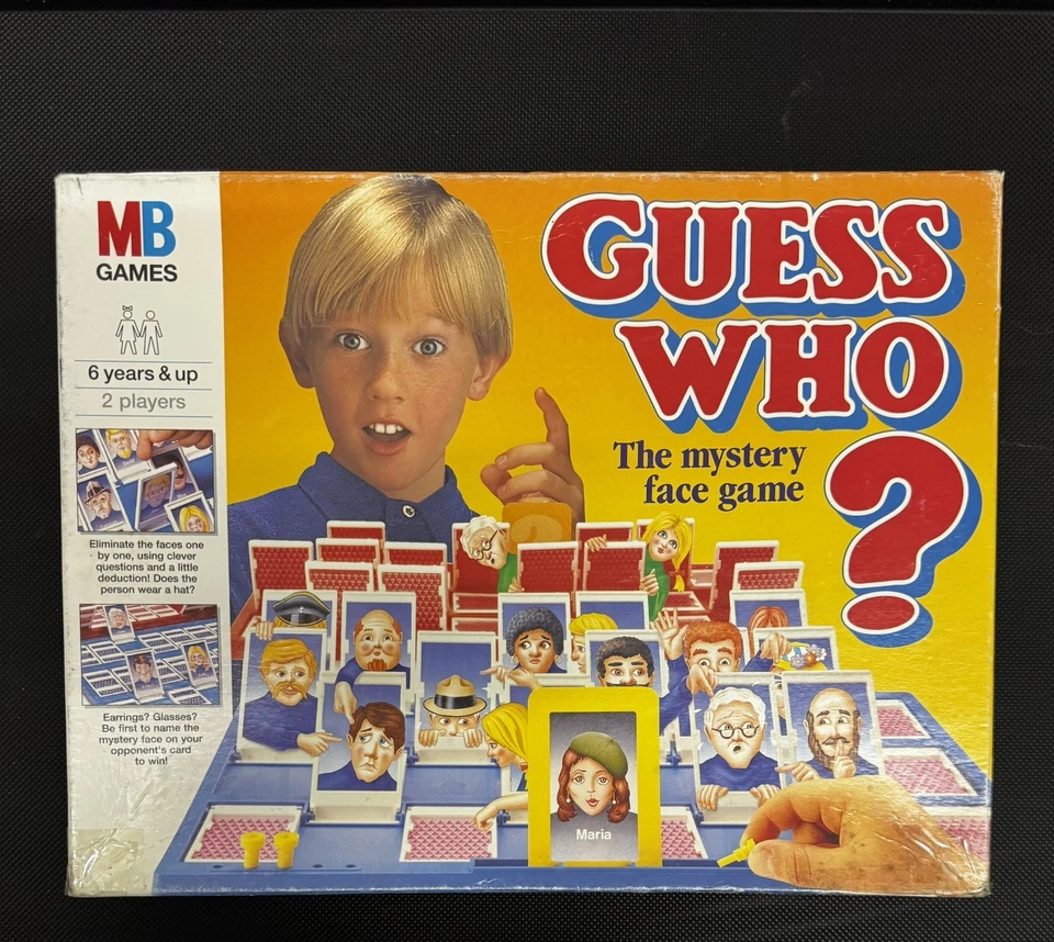 Vintage Classic Guess Who Game By MB. Good Condition. Complete. Children/family - Image 1 of 3