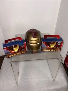 Marvel Iron Man 2 Detachable Parts NIB 2010 Burger King Toy + Slurpee Cup Sealed - Picture 1 of 5