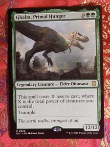 Ghalta, Primal Hunger Bloomburrow Commander Magic The Gathering MTG card - Picture 1 of 1