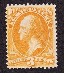US O3 3c Agriculture Department Official Mint Fine NG SCV $80 - Picture 1 of 1