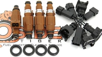 1997-2001 Honda Prelude H22A4 Fuel Injectors MORE TORQUE! NO TUNING NEEDED! Foto 1 de 3