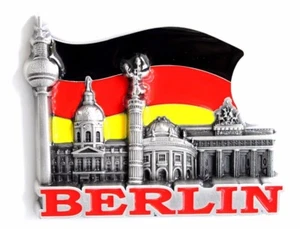 Unique Style Metal Fridge Magnet Home Decor Holiday Souvenir Gift from Berlin - Picture 1 of 15