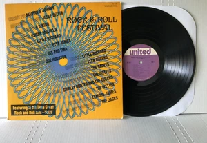 Various artists ROCK & ROLL FESTIVAL Original 1970 United VG+/VG+ - Picture 1 of 5