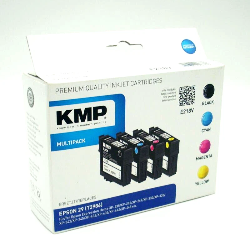 Tinte für Epson T2986 29 Multipack XP 235 245 247 332 335 342 345 445 455 KMP - Bild 1 von 1