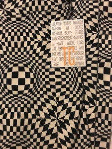 Lularoe TC Tall Curvy Legging Black & White 3D Shapes Unicorn 🦄 New 12-18 Rare - Picture 1 of 8