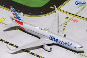 American Airlines Boeing 767-300 N343AN OneWorld GeminiJets GJAAL1680 1:400 RARE - Picture 1 of 1