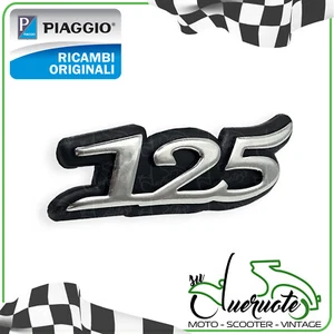 TARGHETTA LATERALE SCRITTA CARENA POSTERIORE PER LIBERTY 125 2V 3V IGET PIAGGIO - Foto 1 di 2