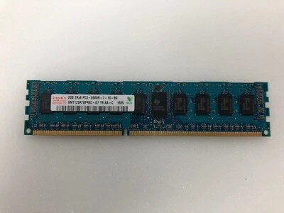 Hynix HMT125R7BFR8C-G7 2GB PC3-8500R DDR3 1066MHZ 1.5V REGISTERED ECC SDRAM - Image 1 of 2