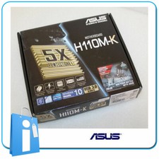 Placa base mATX intel 6th 7th H110 ASUS H110M-K Socket 1151 ddr4 con Accesorios