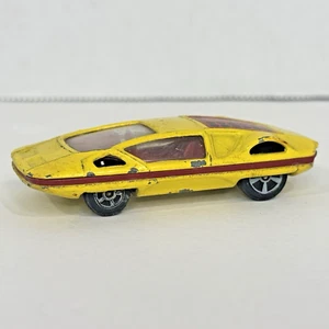 Corgi junior RARE Whizz wheels Pininfarina modulo Pat arp 3396/69 Classic yellow - Picture 1 of 8