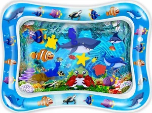 Tummy Time Baby Water Mat Infant Toy Inflatable Play Mat Pad Newborn Boy Girl - Picture 1 of 6