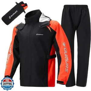 Oumurs Motorrad Regenanzug - wasserdichte Jacke und Hose für Damen und Herren, - Bild 1 von 5