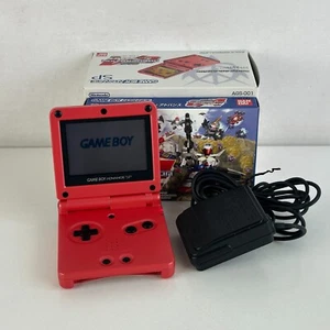 Nintendo Game Boy Advance SP SD Gundam Char's Custom Color AGS-001 NTSC-J - Imagen 1 de 13