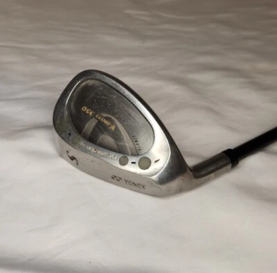 Yonex V-Mass 350 Sand Wedge Ti Face LH Left Ultimum Ti 7 Graphite Shaft Reg Flex - Image 1 of 4
