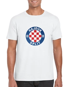 Hajduk Split | Croatia | Football | Soccer | Club | White | Fan Made | T Shirt - Picture 1 of 4