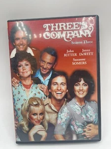Three’s Company Season Three 3 DVD 1970s ABC Comedy John Ritter - Picture 1 of 4