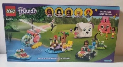 LEGO Friends Animal Gift Set 66673 con Olivia, Emma, Mia, Andrea y Stephanie Foto 1 de 4