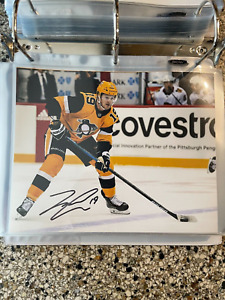Jared Mccann Signed Autographed Pittsburgh Penguins 8X10 Photo