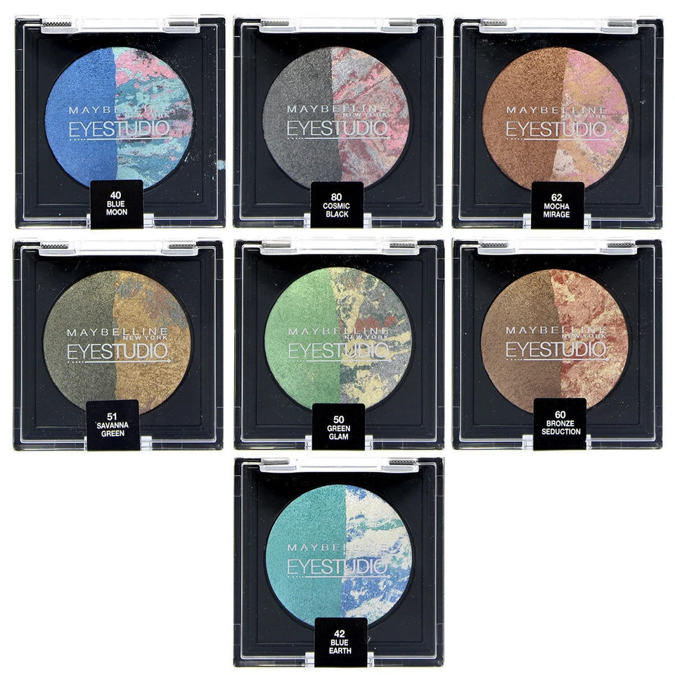 Maybelline EyeStudio Color Cosmos Marbleised Baked Duo Eyeshadow - Image 1 of 1