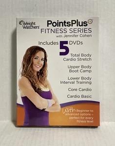 Weight Watchers PointsPlus Fitness Series Jennifer Cohen 5-Disc DVD Set - Picture 1 of 5