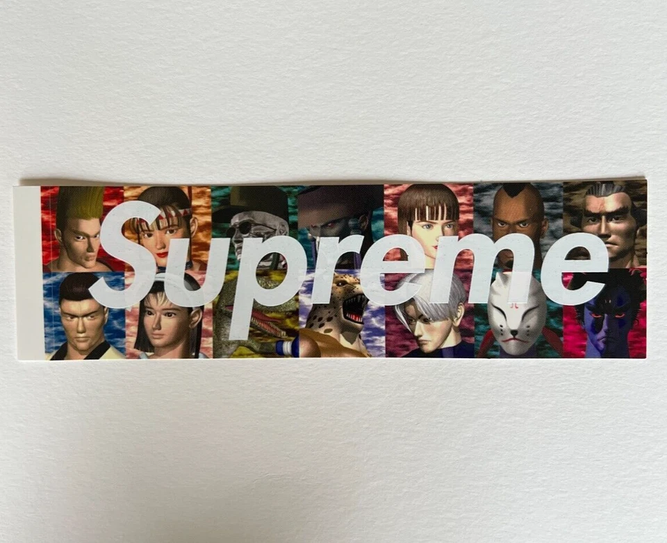Supreme Yohji Yamamoto Tekken Box Logo Sticker 100% Authentic FW22 Season