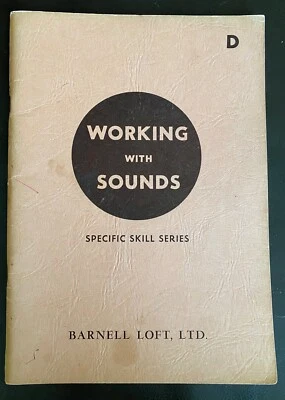 Vintage 1964  Working With Sounds D  Specific Skill Series Workbook - Image 1 of 4