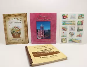 Lot of 3 Vintage Homemade Recipes from MN, MA, & NY Community Curated Cookbooks - Picture 1 of 12