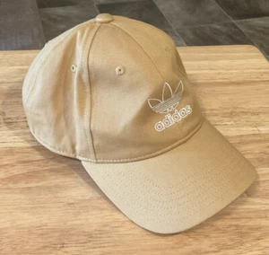 2020 Adidas 100% Baumwolle Baseball Cap Mütze Senf/Gelb Neu ohne Etikett - Bild 1 von 3