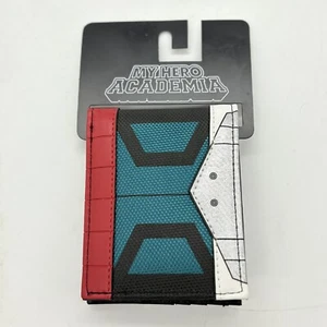 My Hero Academia Deku Izuku Midoriya MHA Bifold Wallet Crunchyroll Bioworld NEW - Picture 1 of 5