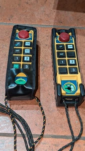 (2) Control Chief Bridge Crane Control Remote SK2400 Transmitters PARTS / REPAIR - Picture 1 of 8