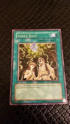 Yugioh Snake Rain Rare Unl TAEV-EN052 Mint/Near Mint - Image 1 of 2