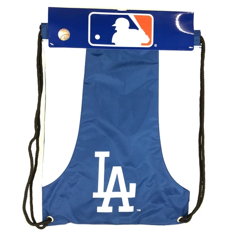 MLB LOS ANGELES DODGERS TEAM BACK-SACK Drawstring Sling Bag Concept ONE NEW Cover