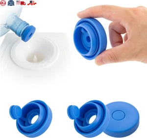 3 Pcs Reusable 5 Gallon Water Jug Caps, Leak Proof Bottle Lids (55mm) Bottles - Picture 1 of 5