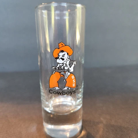 Oklahoma State University Cowboys OSU Logo Shot Glass Tall Shooter Cover