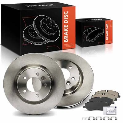 6x Rotores de freno de disco delanteros laterales y pastillas de freno de cerámica para Land Rover LR3 05-09 Foto 1 de 4