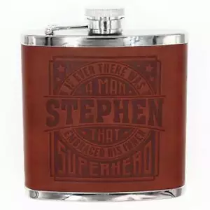 Personalisierter Flachmann Geschichte & Heraldik - Stephen 00208030226 - Bild 1 von 1