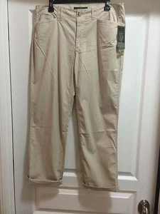 Pantalones para mujer Lauren Ralph Lauren talla 10 de color piedra nuevos con etiquetas $89 - Imagen 1 de 4