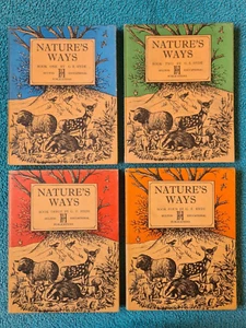 Nature's Ways by G.E. Hyde, full set of 4 books, all 1st editions 1959/60 Hulton - Picture 1 of 17