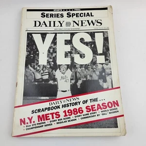 Baseball Scrapbook History of the N.Y Mets 1986 Season.  - Picture 1 of 6