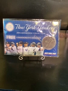 New York Yankees 2004 Gedenkmedaillon Sammlung NY Post JET RODRIGUEZ - Bild 1 von 5