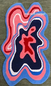 Franky Rugs Handmade 100% Woolen Hand Tufted For Home Decoration - Picture 1 of 8
