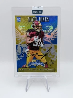Matt Jones - 2015 Topps Diamond Auto #MJ-3 Metallic Ink /10 Redskins RC SSP - Image 1 of 3