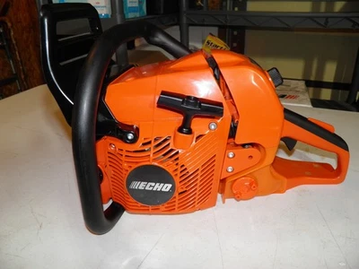 ECHO CS-590 TIMBER WOLF CHAINSAW W/20'' & 24'' BAR CHAIN & WRENCH DATED AUG 2025 - Image 1 of 4