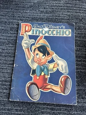 Walt Disney's Pinocchio with Pictures to Color Whitman Publishing, 1939 - Image 1 of 4