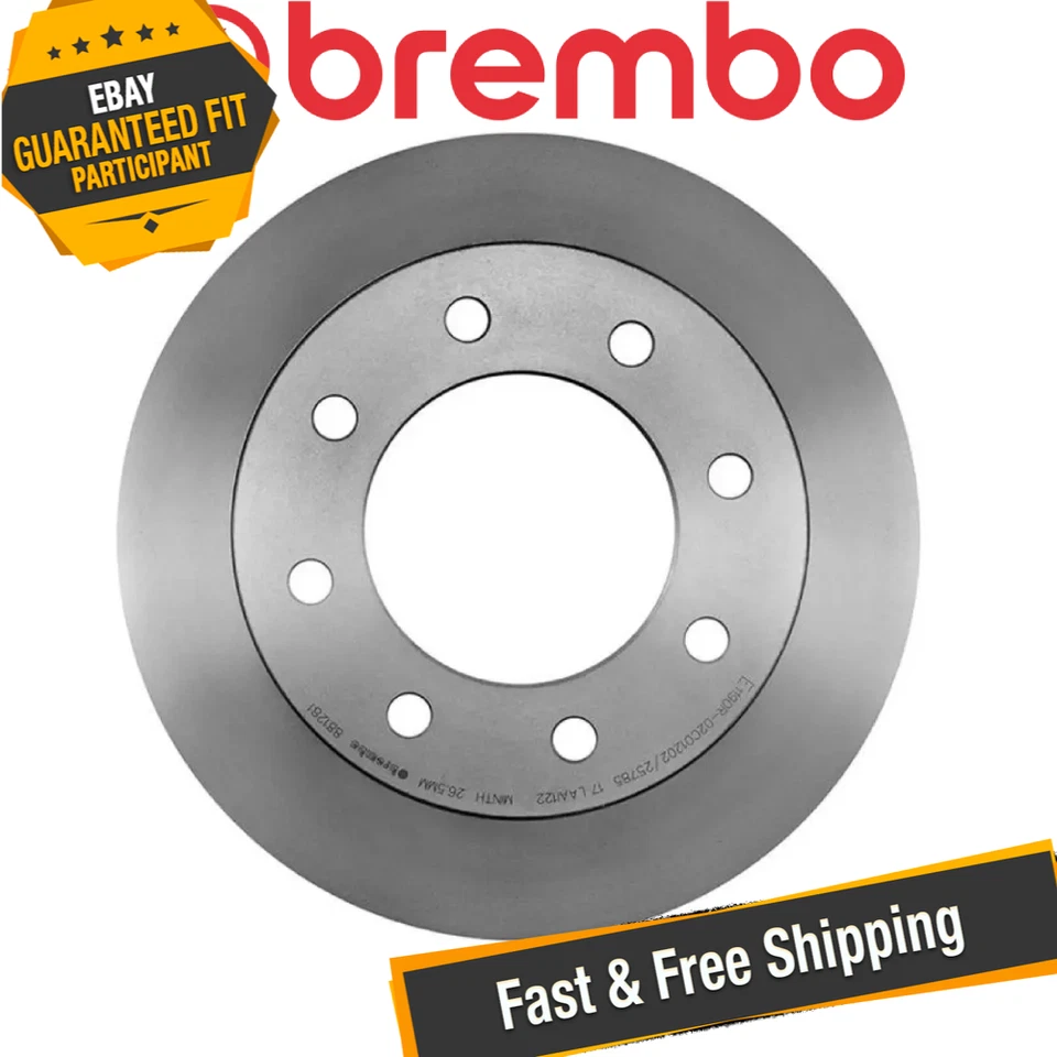 Rotor de freio a disco traseiro Brembo 09.8812.81 330mm para 05-20 Chevrolet Express 3500 - Imagem 1 de 4