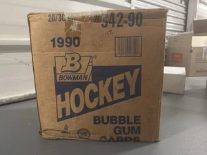 Bowman 1990 Premier Edition Hockey FACTORY SEALED Wax Box out of FACTORY CASE - Picture 1 of 12