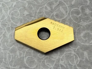 MADISON UTENSILI DA TAGLIO Duodex Vanga Inserti Accusize 2.812" T-15 HSS Serie V - Foto 1 di 5