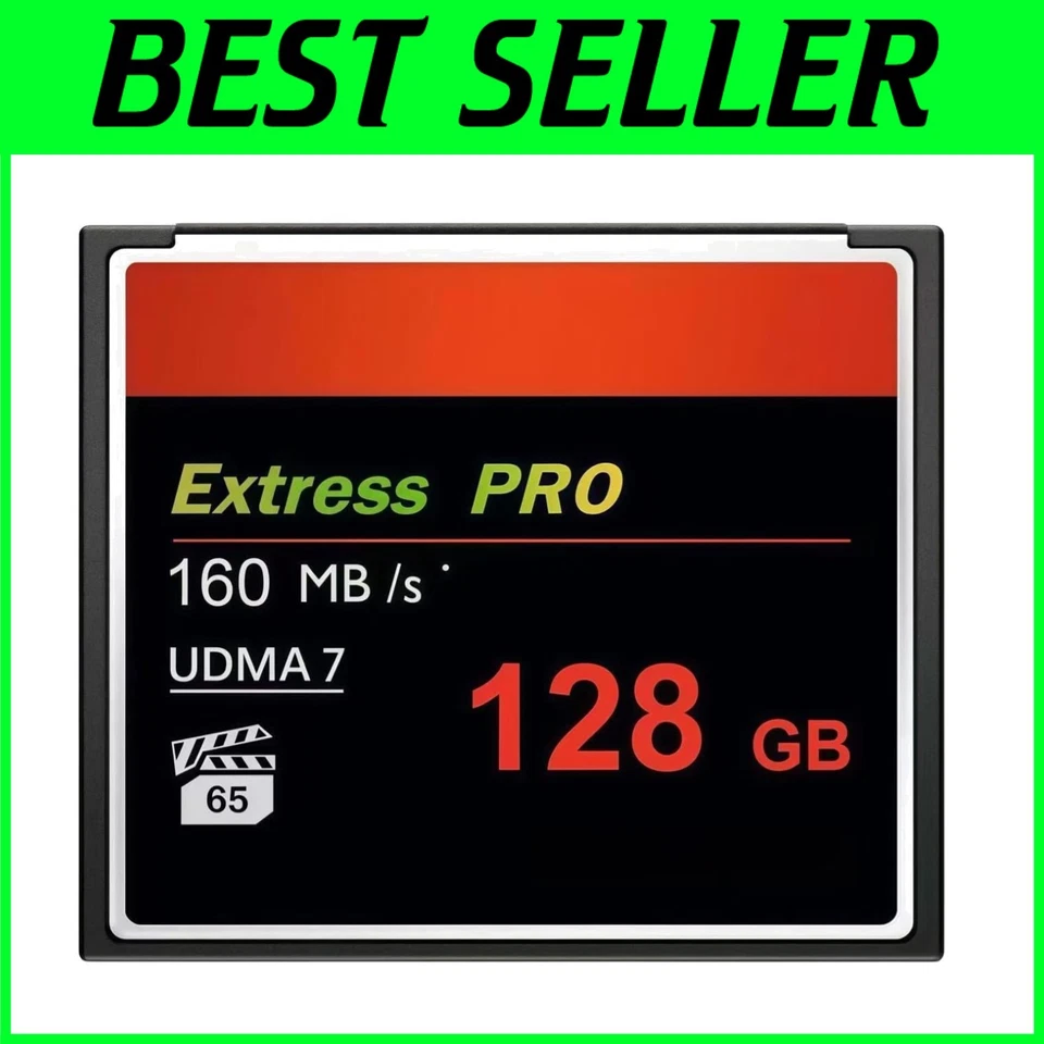 Professional 128GB CompactFlash Memory Card - Image 1 of 4